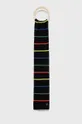 чёрный Детский шарф с примесью шерсти United Colors of Benetton Детский
