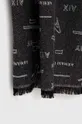 Armani Exchange gyapjú kendő fekete
