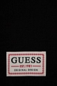 Шарф з домішкою вовни Guess чорний