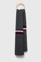 Tommy Hilfiger szalik wzorzyste szary AM0AM10371.9BYY