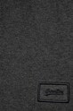 Superdry szalik bawełniany M9310557A.5XZ szary AW22