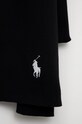 Βαμβακερό μαντήλι Polo Ralph Lauren 710886139005 μαύρο AW22
