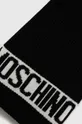 Κασκόλ Moschino μαύρο