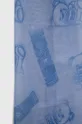 Βαμβακερό μαντήλι Moschino μπλε