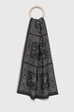 Moschino esarfa cu modele gri M2896.30758