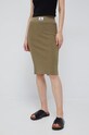 Suknja Calvin Klein Jeans J20J218949.9BYY zelena AW22