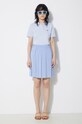 Samsoe Samsoe skirt F18403400 blue AW23