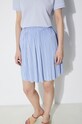 Samsoe Samsoe skirt F18403400 blue