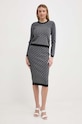 MICHAEL Michael Kors spódnica MH1703D5KZ multicolor SS24