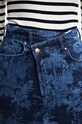 Desigual spódnica jeansowa 22WWFD03 granatowy AW22