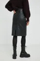μαύρο Δερμάτινη φούστα Bruuns Bazaar Petrah Mille Γυναικεία