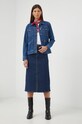 Lee spódnica jeansowa L38WBEKK granatowy AW22