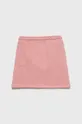 Dječja pamučna suknja Calvin Klein Jeans roza