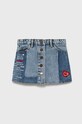 Desigual spódnica jeansowa dziecięca 22WGFD02 niebieski AW22