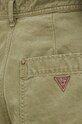 Βαμβακερό τζιν Guess πράσινο W2YB21.WEOR3