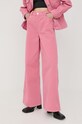 Gestuz jeansy 10905770 różowy AW22