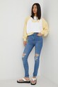 Τζιν παντελόνι Levi's Mile High Super Skinny 22791.0233 μπλε AW22