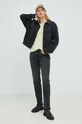 Levi's jeansy LOW PITCH STRAIGHT A1559.0006 czarny AW22