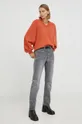 Levi's jeans 501 CROP 99% Cotone, 1% Elastam