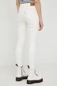 Ρούχα Τζιν παντελόνι Levi's 720 Hirise Super Skinny 52797.0342 μπεζ