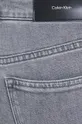 szary Calvin Klein jeansy Mid Rise Slim