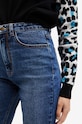Desigual jeansy 22WWDD26 granatowy AW22