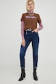 Džíny Wrangler W24698Z29 námořnická modř AW22