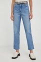 Τζιν παντελόνι Wrangler Mom Straight Mauna μπλε