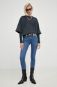 Wrangler jeansy W28KAEX11 niebieski AW22