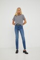 Wrangler jeansi Slim Airblue W26LTX386 albastru AW22