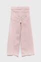 Guess jeansy dziecięce J2YB03.WERF0 różowy AW22