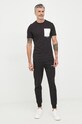 Calvin Klein spodnie dresowe K10K109940.9BYY czarny SS25