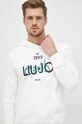 Μπλούζα Liu Jo λευκό M222P203ECOHOODIE
