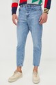 Sisley jeansy 497SSE01A.902 niebieski AW22
