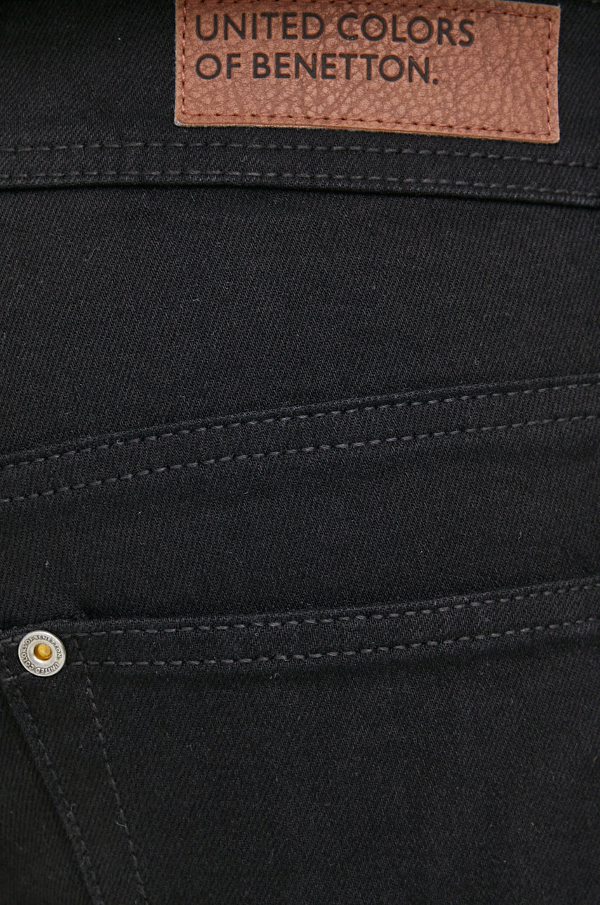 czarny United Colors of Benetton jeansy
