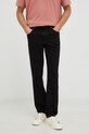 Wrangler jeansi Texas Slim Black Valley W12SHP19A negru AW22