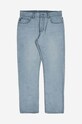 Clothing PLEASURES cotton jeans Safety Pin P22W038 blue