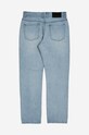 PLEASURES jeans in cotone Safety Pin blu P22W038