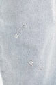 PLEASURES cotton jeans Safety Pin P22W038 blue