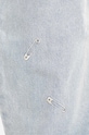 PLEASURES jeans in cotone Safety Pin P22W038 blu