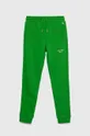 zielony Calvin Klein Jeans spodnie dresowe dziecięce IB0IB01282.9BYY Chłopięcy