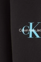 μαύρο Παιδικό βαμβακερό παντελόνι Calvin Klein Jeans