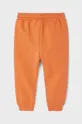 Mayoral spodnie dresowe dziecięce pomarańczowy