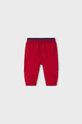 czerwony Mayoral Newborn spodnie dresowe dziecięce Chłopięcy