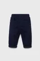 Παιδικό βαμβακερό παντελόνι United Colors of Benetton σκούρο μπλε