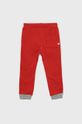 Детски спортен панталон United Colors of Benetton червен