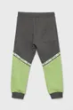Παιδικό βαμβακερό παντελόνι United Colors of Benetton γκρί
