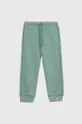 zielony United Colors of Benetton spodnie dresowe dziecięce Chłopięcy