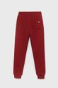 Pepe Jeans spodnie dresowe bawełniane dziecięce Lamonty czerwony