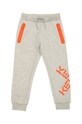 Kenzo Kids spodnie dresowe dziecięce K24275 szary AW22